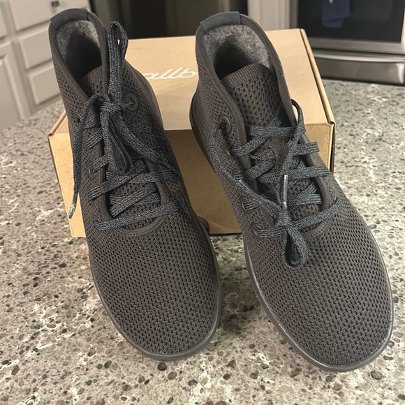 Allbirds Women’s Tree Topper High Tops, Size 8, Charcoal, NIB - Picture 1 of 8